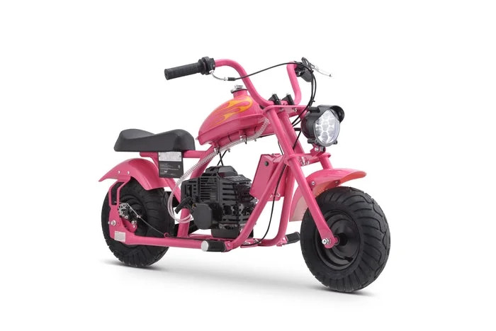HOVER HEART Gas Mini Chopper Bike, DB004 Model 49.4 CC 2-Stroke Dirt Bike with Big Headlight, Pre... | Walmart (US)