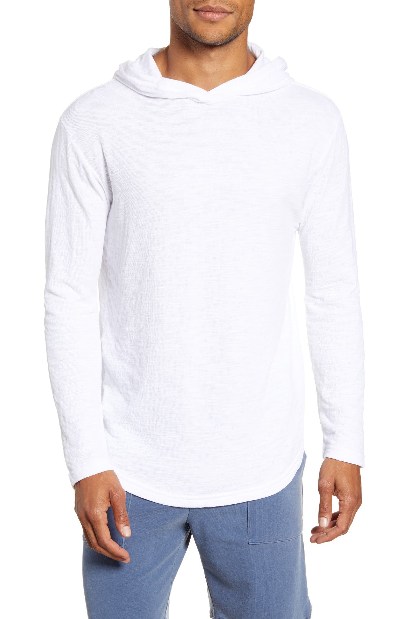 Double Layer Scallop Hoodie | Nordstrom