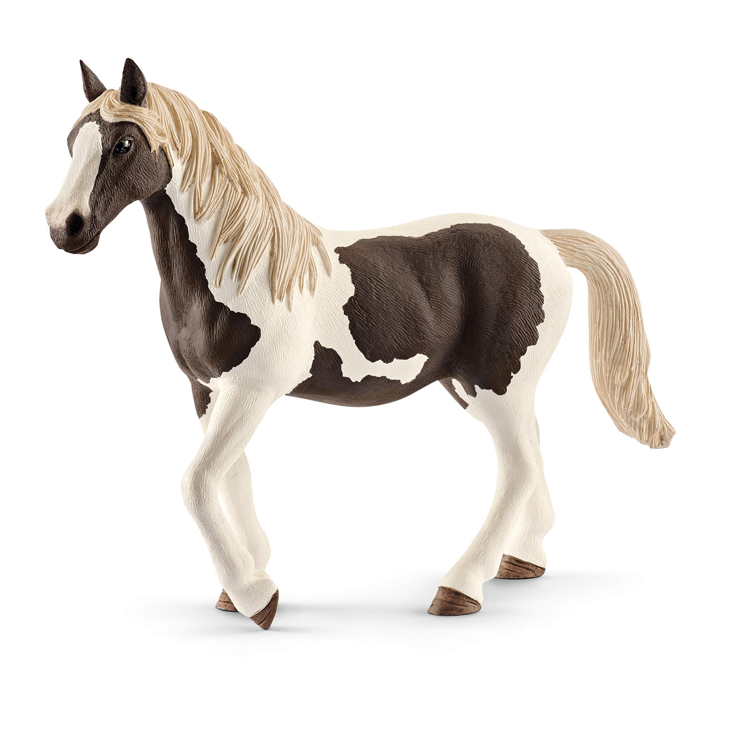 Schleich Farm World, Realistic Horse Toys for Girls and Boys, Pinto Mare Spotted Horse Figurine, ... | Amazon (US)