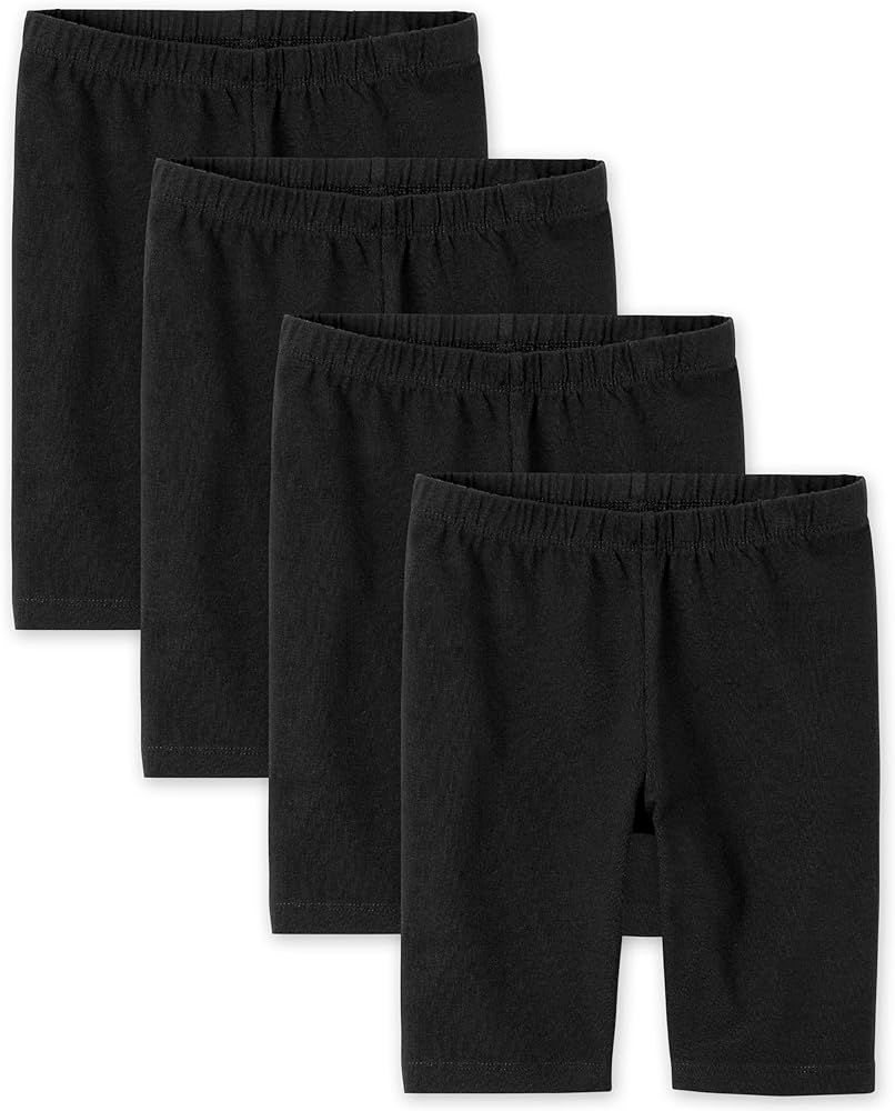 The Children's Place Girls' 4 Pack Mix and Match Bike Shorts 4-Pack | Amazon (US)