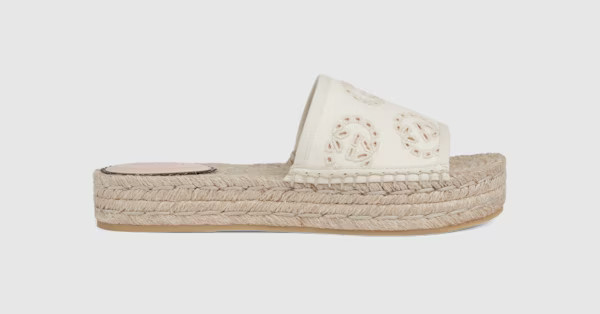 Women's Interlocking G espadrille sandal | Gucci (US)