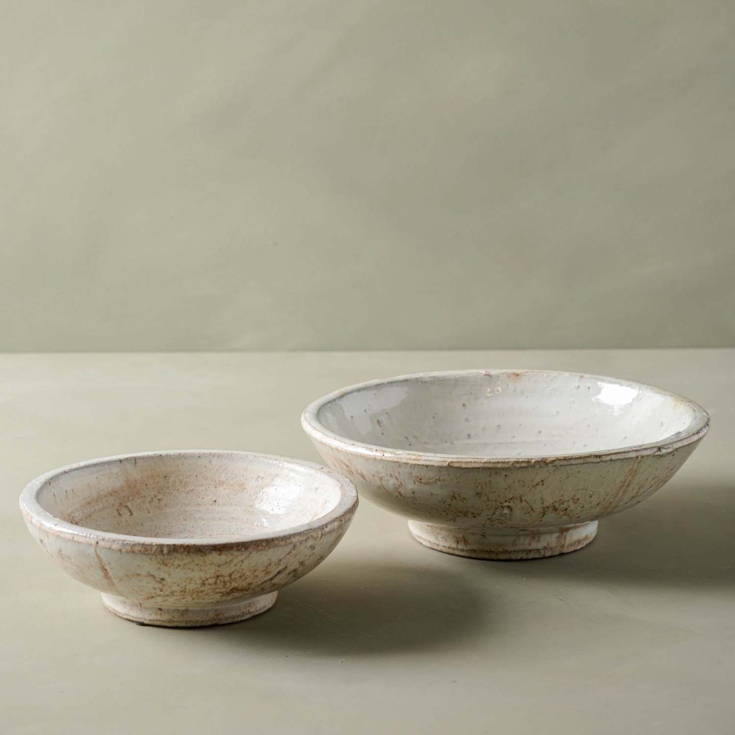 Rustic Cream Accent Bowl | Magnolia