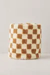 Checkerboard Tufted Planter Cover | Urban Outfitters (US and RoW)