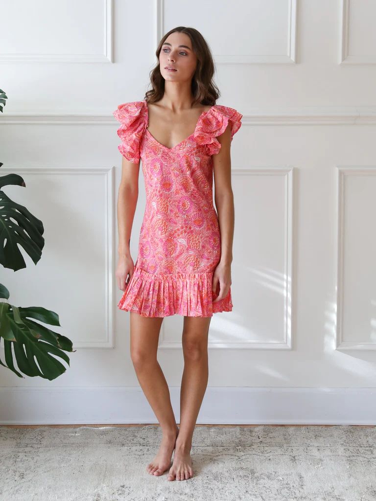 Shop Mille - Ingrid Dress in Pink Carnation | Mille