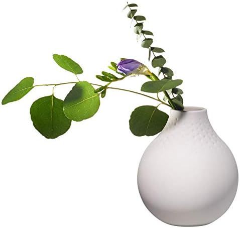 Villeroy & Boch Collier Blanc Small Vase : Perle, 4.25 in, White | Amazon (US)