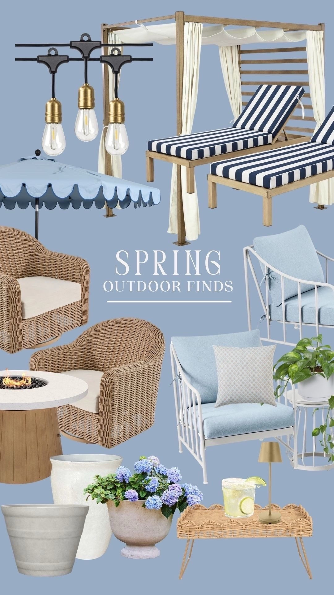 New outdoor finds!

walmart outdoor furniture, bhg, umbrella, chaise lounge, planters, cabana, outdoor decor, backyard 

Follow my LTK @blesserhouse on the @shop.LTK app to view this post and get my exclusive app-only content!

#liketkit #LTKSeasonal
@shopcapitalz as

#LTKSeasonal