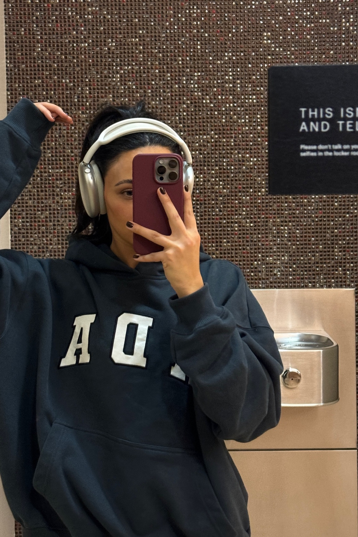 Adanola blue hoodie + apple headphones 

#LTKGiftGuide #LTKSpringSale #LTKMostLoved