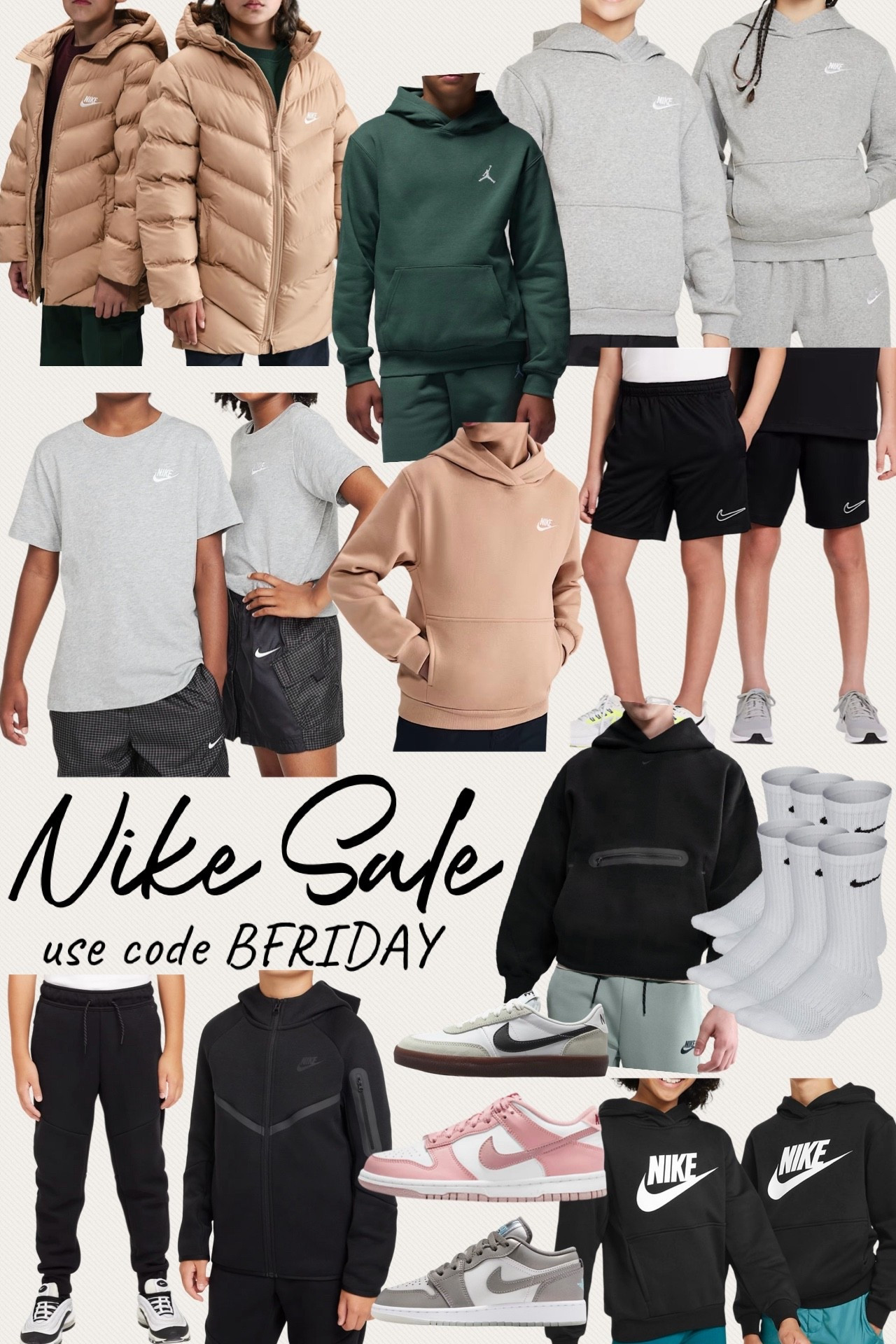 Nike sale! Use code BFRIDAY
.


#LTKGiftGuide #LTKCyberWeek #LTKKids