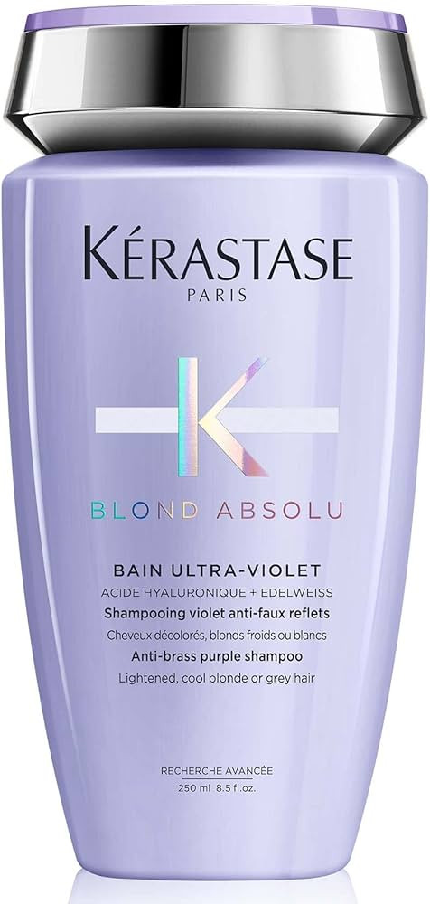 Kerastase Blond Absolu Ultra-Violet Purple Shampoo | For Lightened, Highlighted and Grey Hair | N... | Amazon (US)