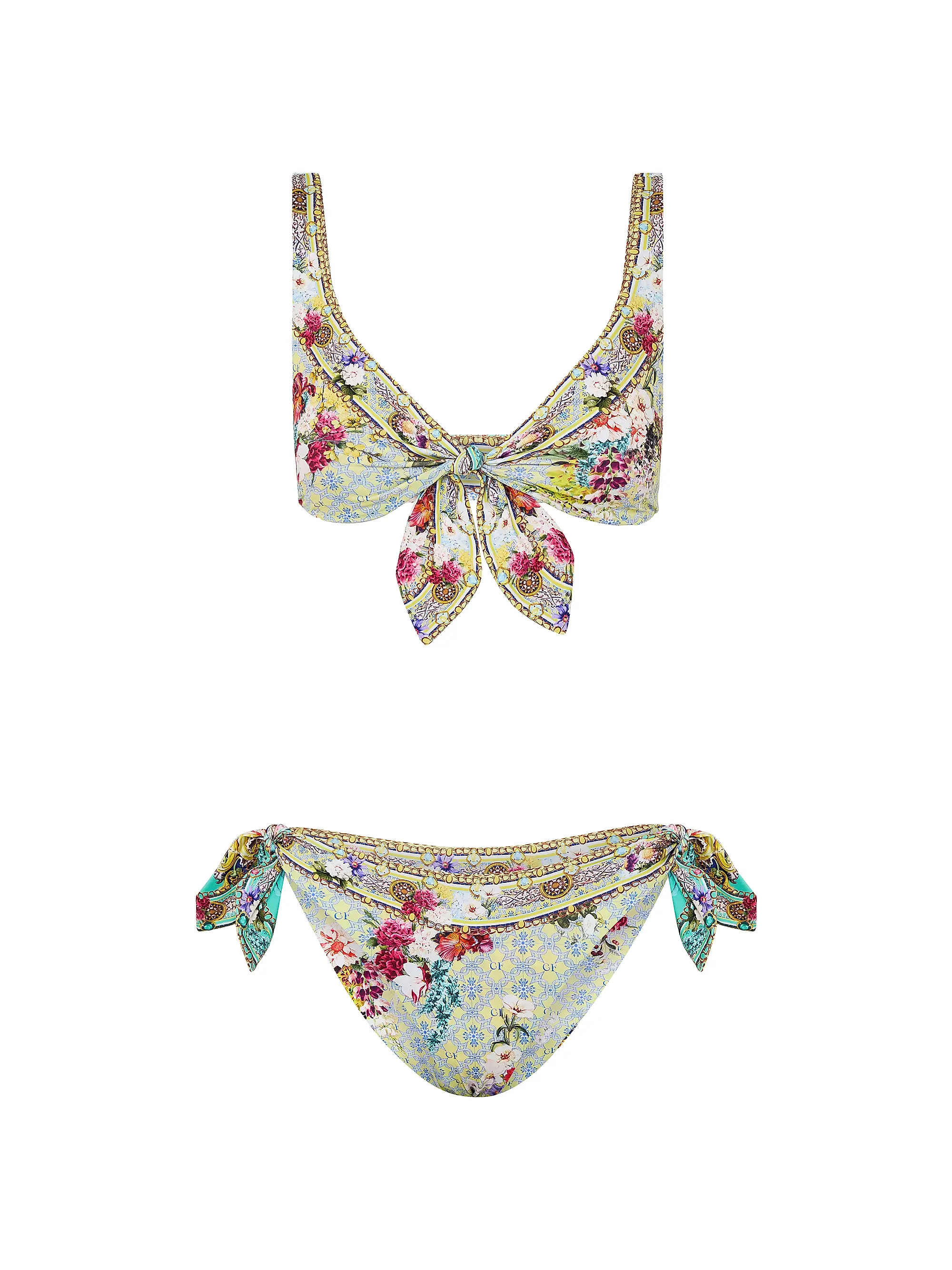 Floral Reversible Tie Bikini | Saks Fifth Avenue