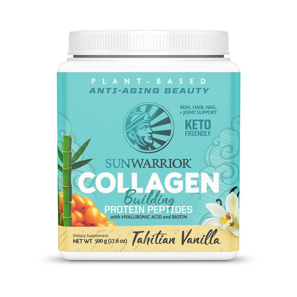 Sunwarrior Collagen Building Protein Peptides Powder - Tahitian Vanilla - 17.63oz | Target