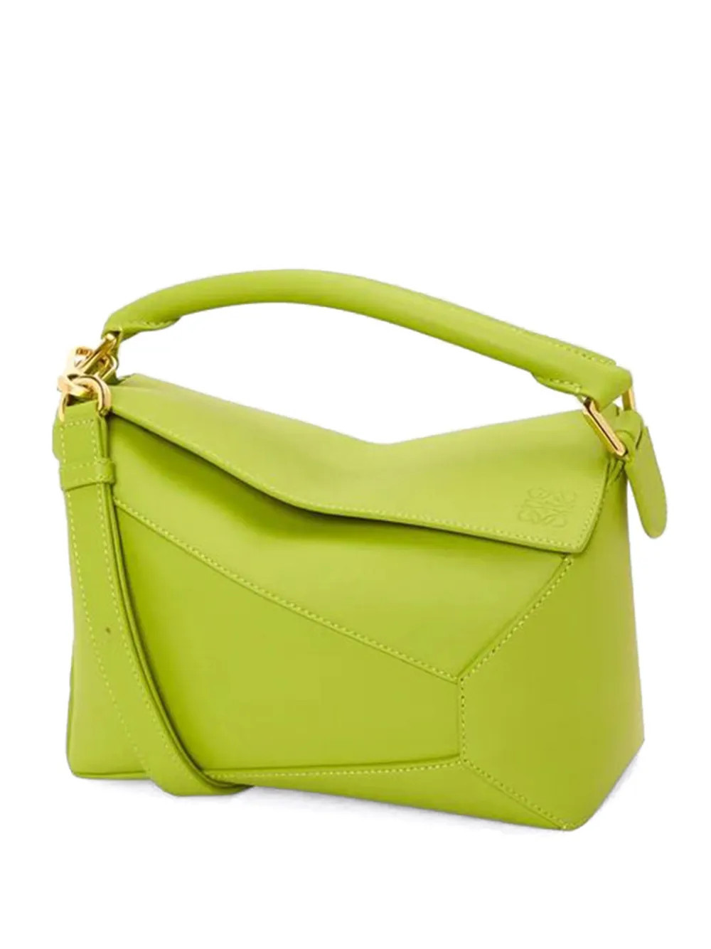 LOEWE small Puzzle bag - Green | Farfetch Global