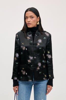 Sloane -  Oriental Flora Black | Rixo
