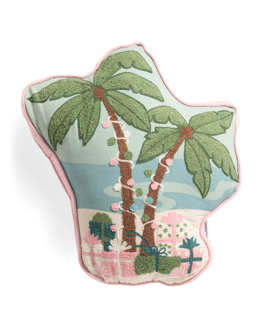 18x20 Xmas Island Trees Pillow | TJ Maxx