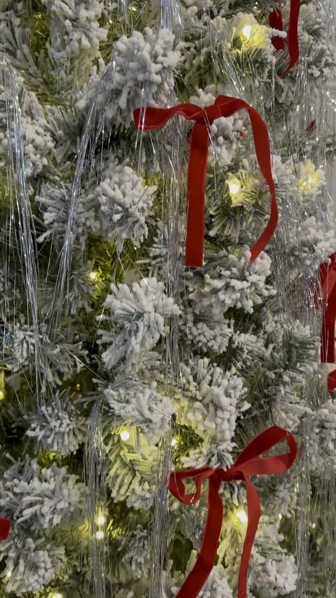 Christmas tree , Xmas tree , Tinsel tree , red velvet bows , holiday decorations , Christmas decor , Black Friday sales , faux Christmas tree , artificial tree 

#LTKStyleTip #LTKHoliday #LTKHome