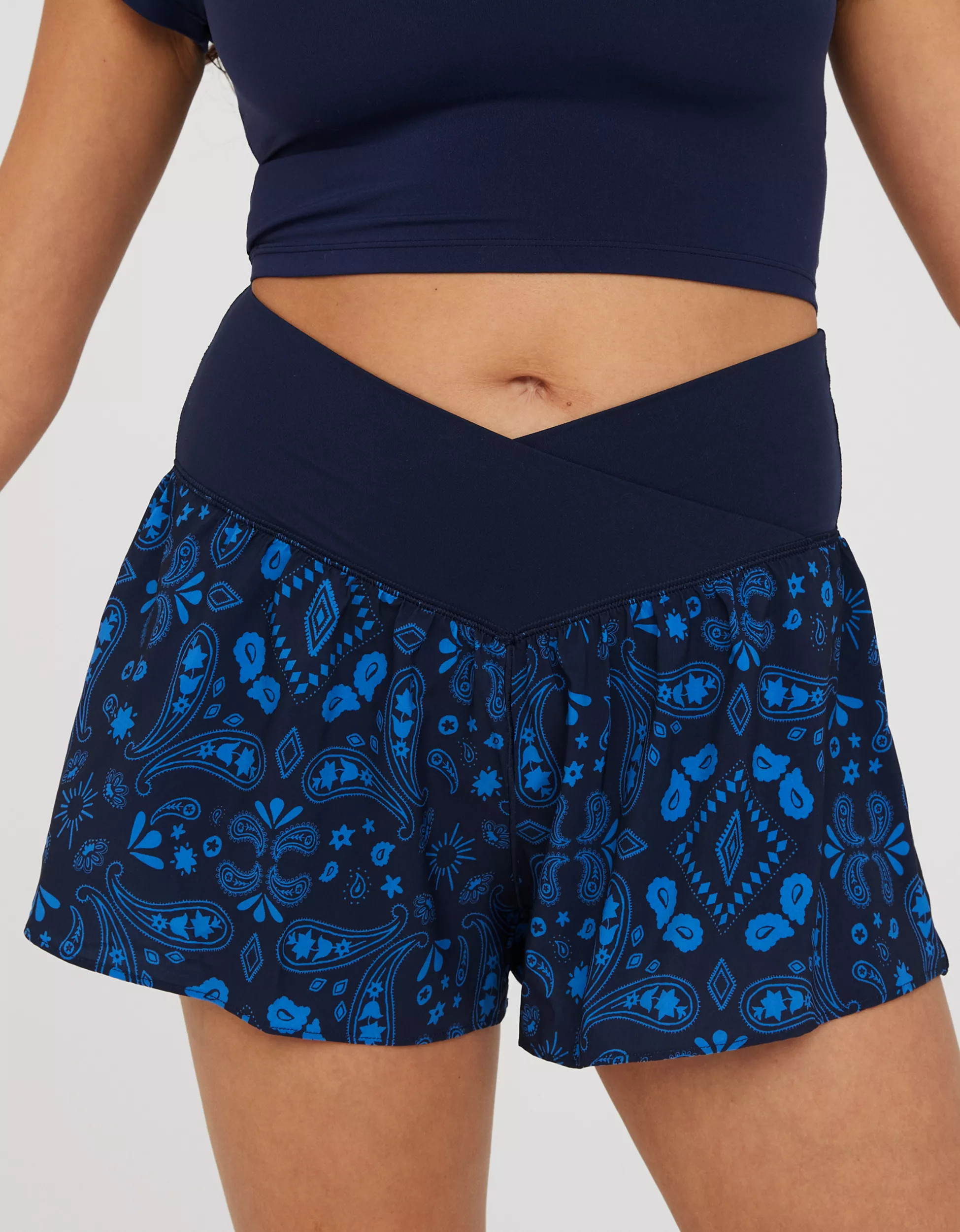 OFFLINE By Aerie Real Me Crossover Flowy Short | Aerie