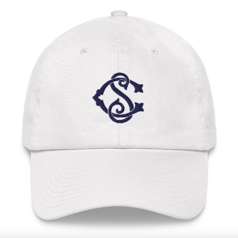 Embroidered Custom Two Letter Monogram Hat Monogram Baseball - Etsy | Etsy (US)