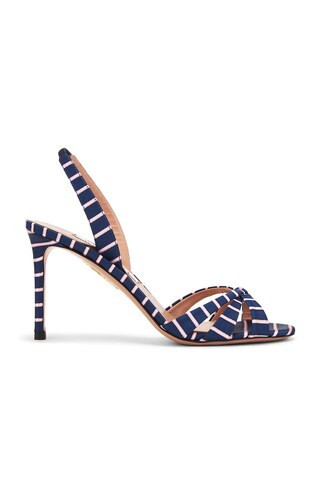 Aquazzura Tati 85 Sandal in Blue | FWRD 