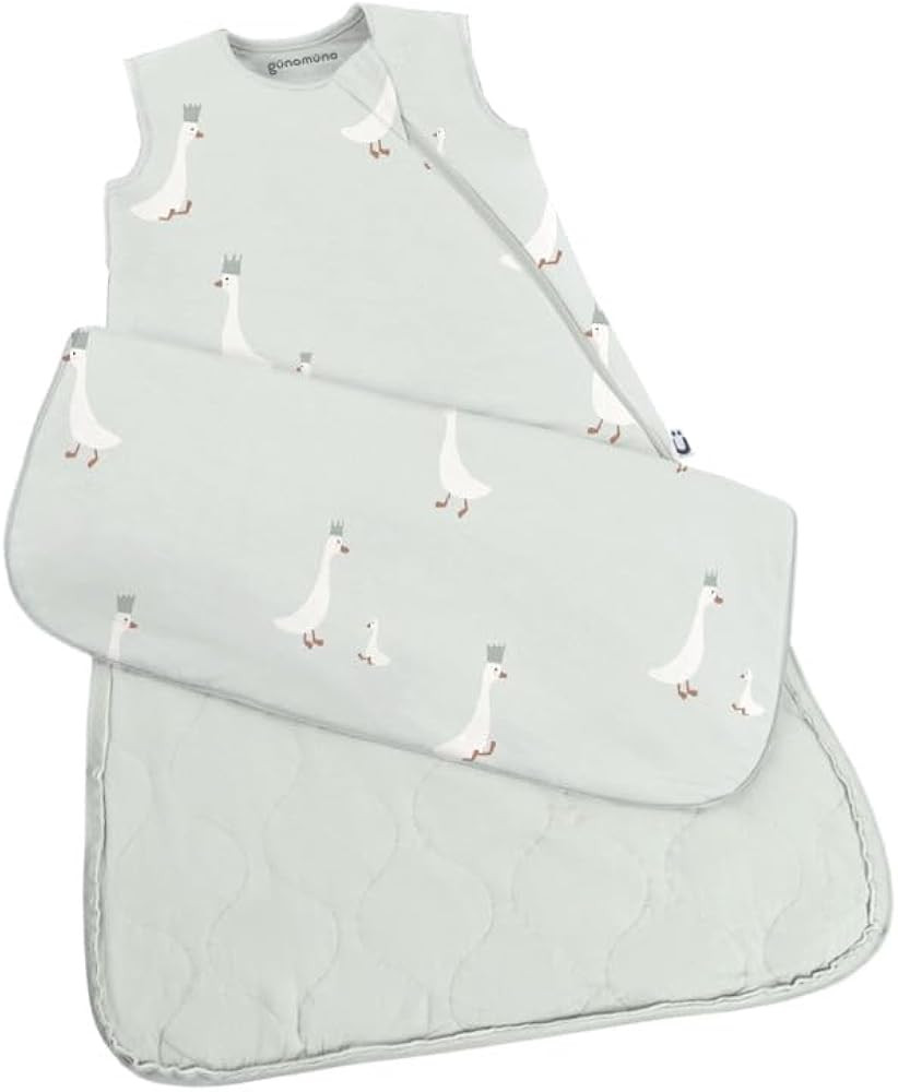 GUNAMUNA Unisex Baby, Toddler Wearable Sleeping Bag Bamboo Rayon, Premium Duvet Sleep Sack, 0.5 T... | Amazon (US)