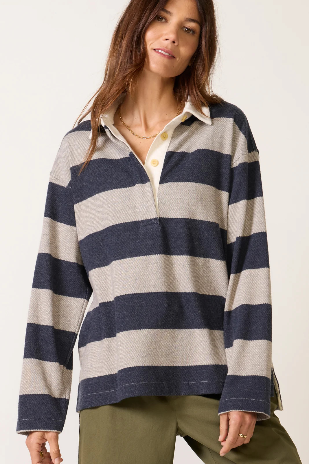 Legend Sweater Rugby Popover | Evereve