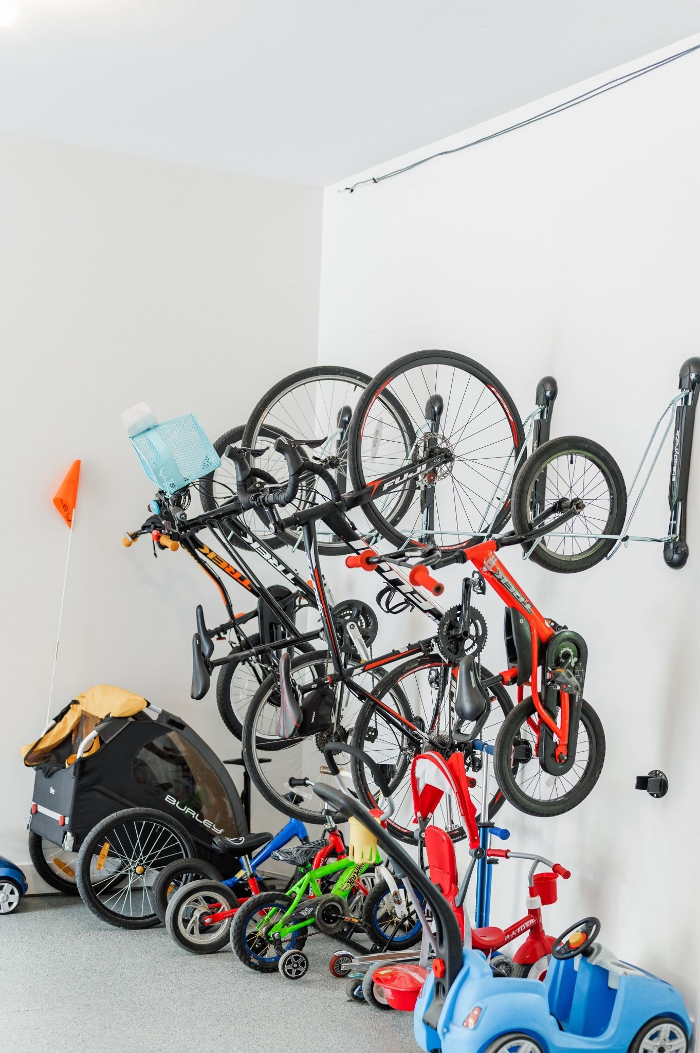 🚲 Bike Storage Solutions

Summer means bikes everywhere!butSteadyrack is our go-to for easy, space-saving bike storage that makes it a breeze to hang bikes up (no wrestling required). For younger kiddos who aren’t quite tall enough to hang their own, a simple bike station setup is the perfect solution. It keeps their wheels organized and off the floor without needing a grown-up assist every time.

#LTKHome #LTKActive #LTKFamily