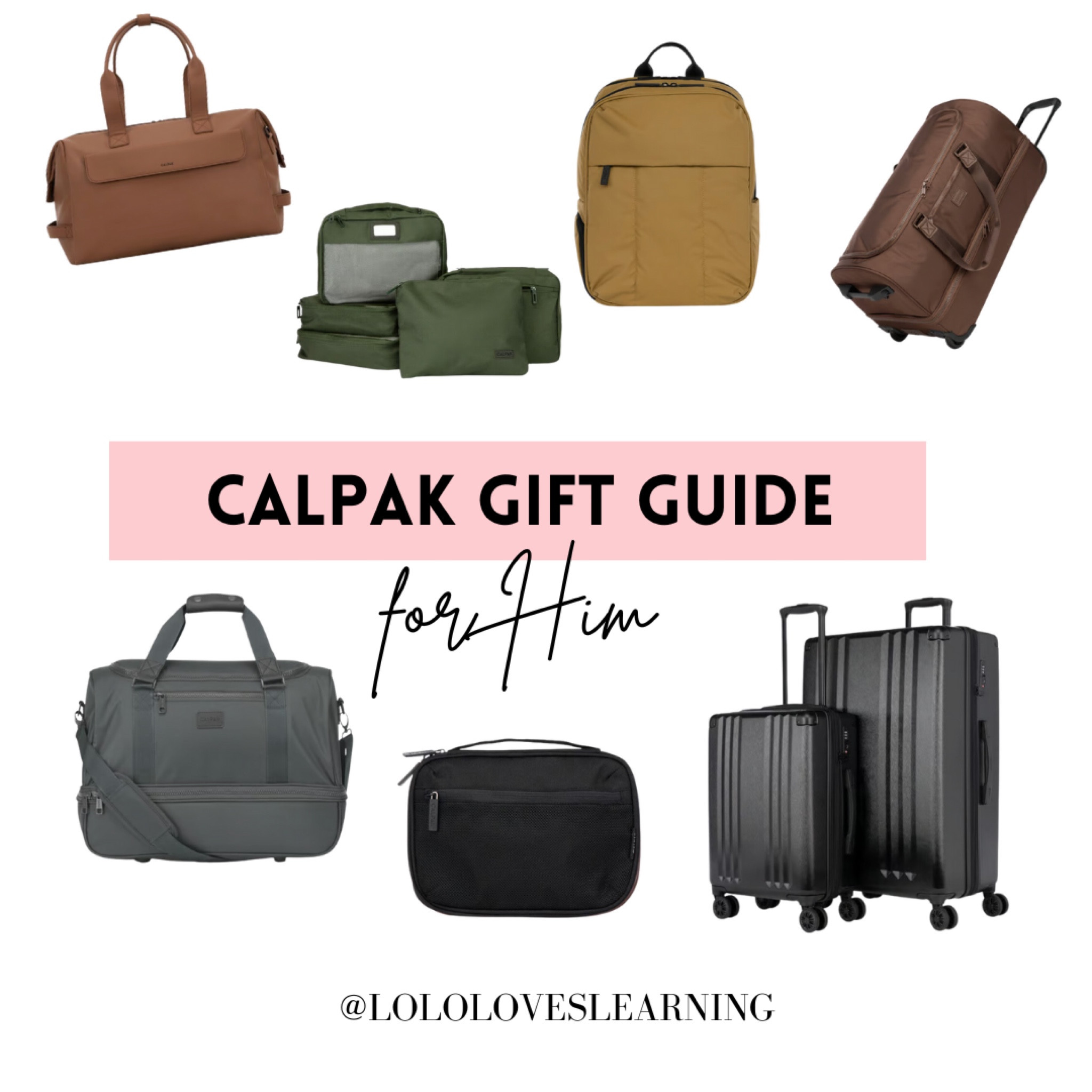 CALPAK Gift Guide for Him

#LTKGiftGuide