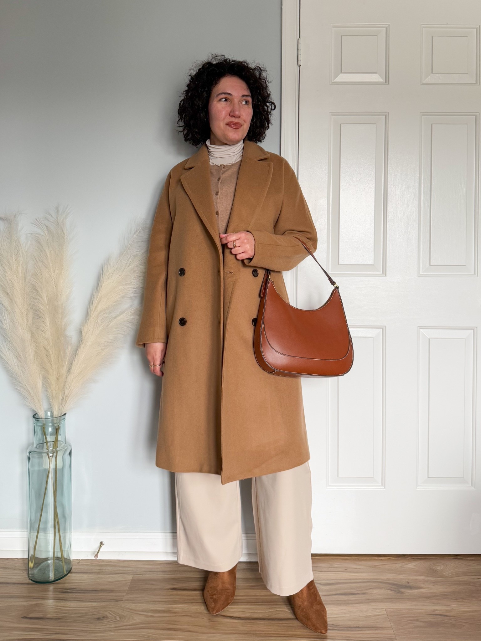 Statement coat, camel coat, winter coat, wool coat 

#LTKOver40 #LTKootd