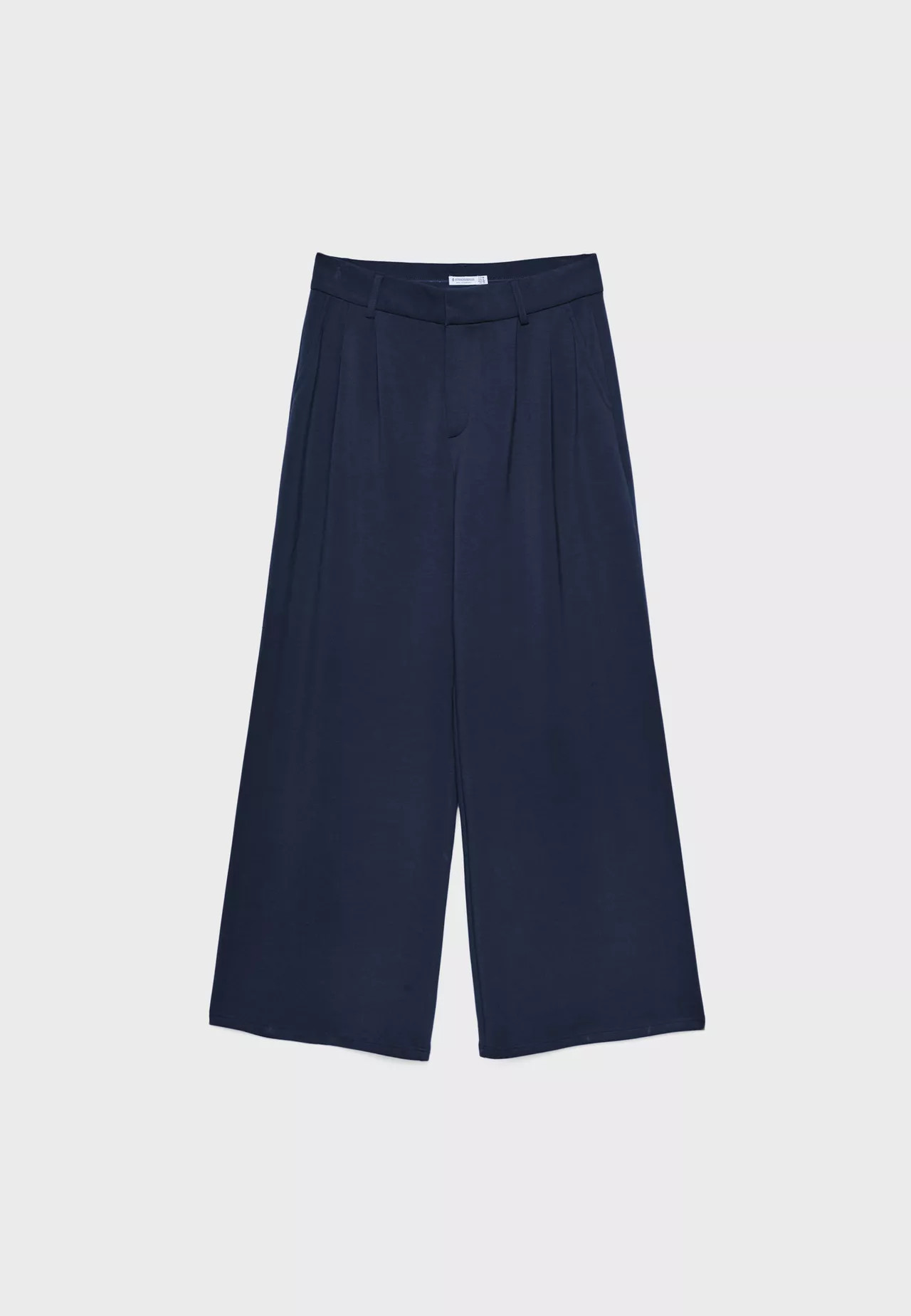 Nette broek van zachte stof - Broeken voor dames | Stradivarius Netherlands | Stradivarius (NL)