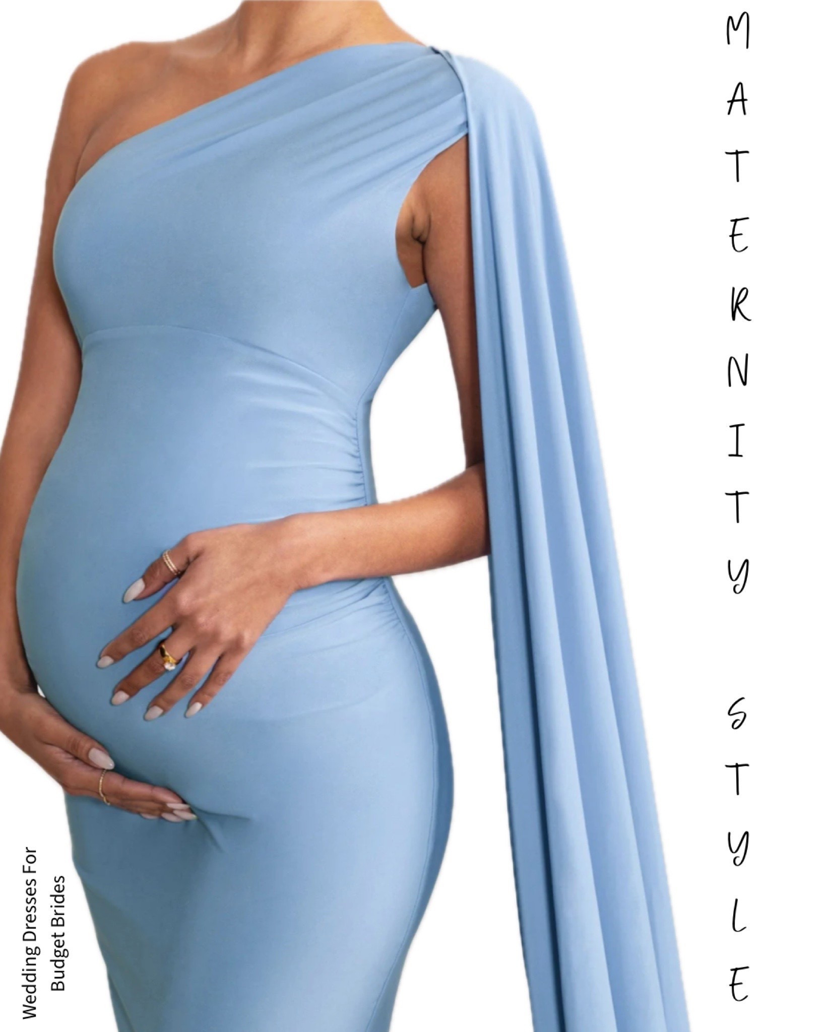 Modern and sleek fall maternity wedding guest dress at Club L London. 

#LTKSeasonal #LTKBump #LTKWedding
