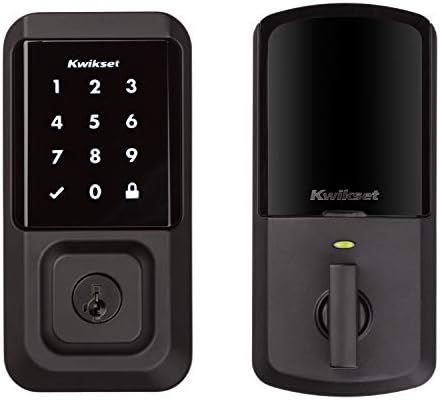 Kwikset 99390-004 Halo Wi-Fi Smart Lock Keyless Entry Electronic Touchscreen Deadbolt Featuring Smar | Amazon (US)