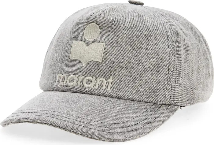 Isabel Marant Tyron Logo Denim Baseball Cap | Nordstrom | Nordstrom