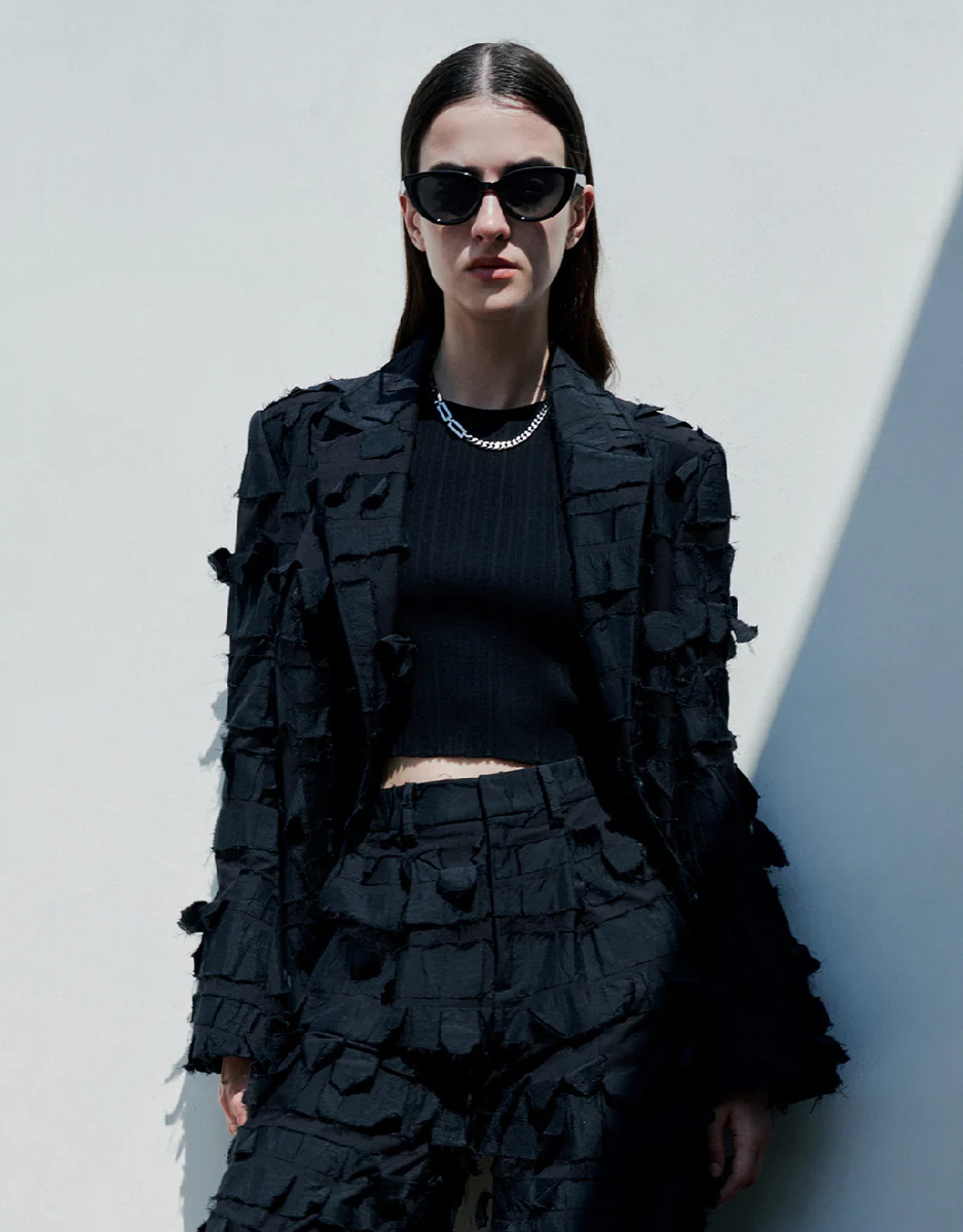 Notched Lapel Tailored Blazer | Urban Revivo