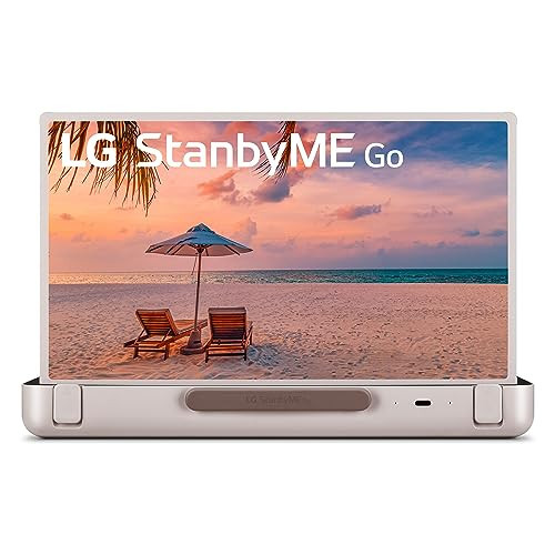 LG StandbyME Go 27" Full HD HDR Smart LED Portable Briefcase TV | Amazon (US)