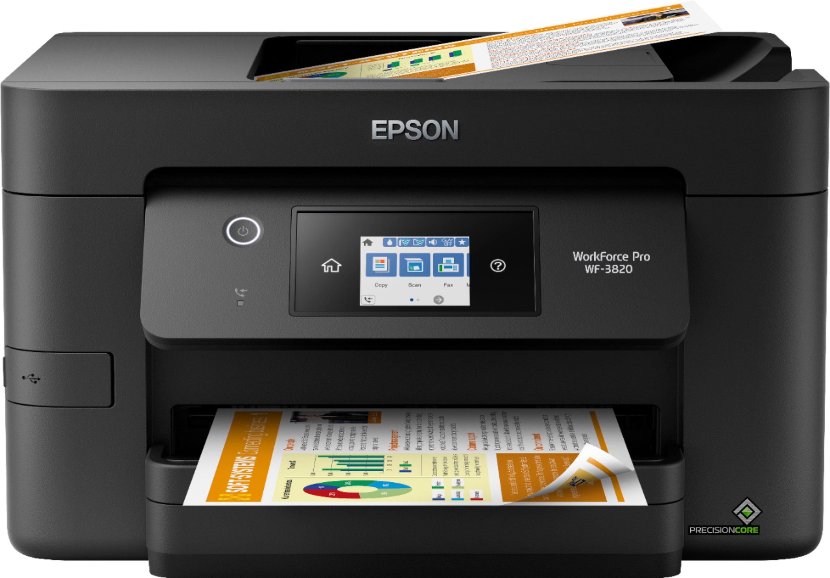 Epson WorkForce Pro WF-3820 Wireless All-in-One Printer C11CJ07201 - Best Buy | Best Buy U.S.