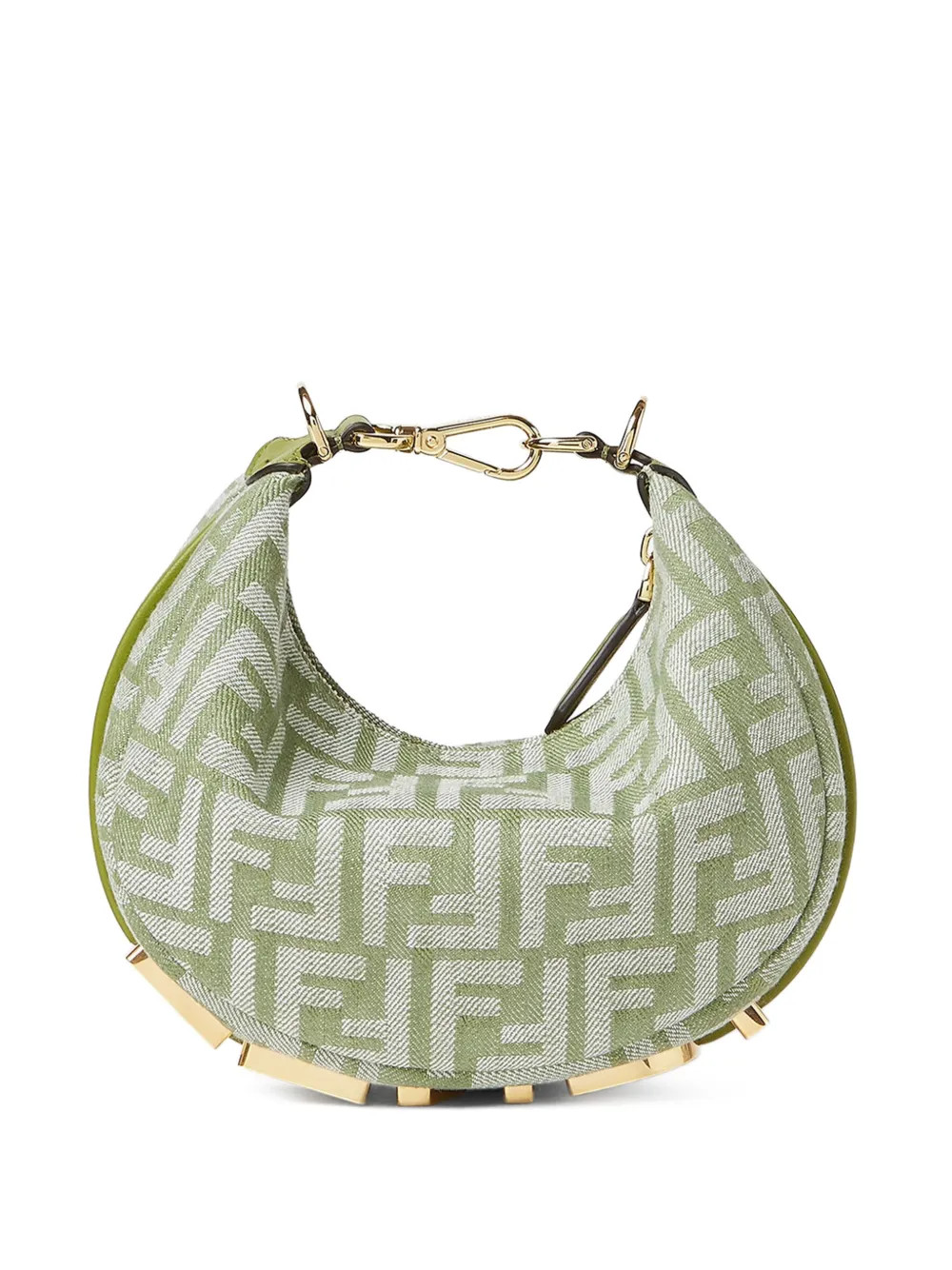 FENDI mini Fendigraphy tote bag - Green | Farfetch Global
