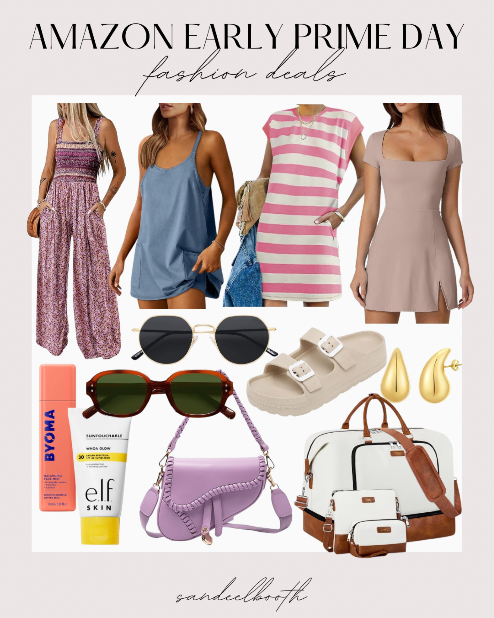 Amazon Fashion Early Prime Deals ✨ 

amazon prime day - prime day deals - amazon fashion - amazon accessories- sunglasses - shoes - purse - bag - earrings - skin care 

#LTKStyleTip #LTKSummerSales #LTKSeasonal