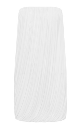 Strapless Draped Jersey Mini Dress | Moda Operandi (Global)