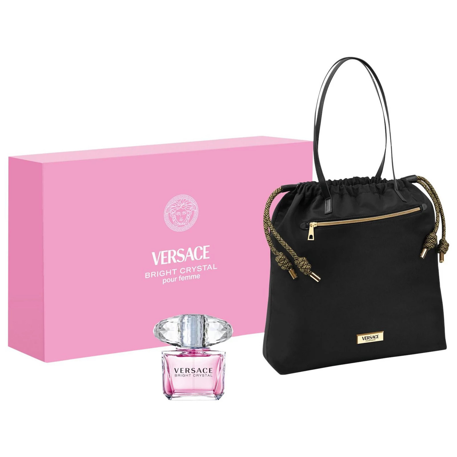 Versace Bright Crystal Eau de Toilette Summer Tote Set, Br Crystal | Kohl's
