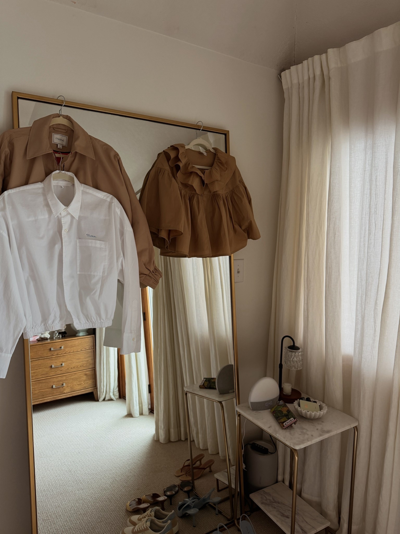 Clearly in my bubble top era! Can’t get enough of these ando know the won’t last long. Xs in jacket and ruffle too and smal on button up shirt 

#LTKMothersDay #LTKootd #LTKOver40