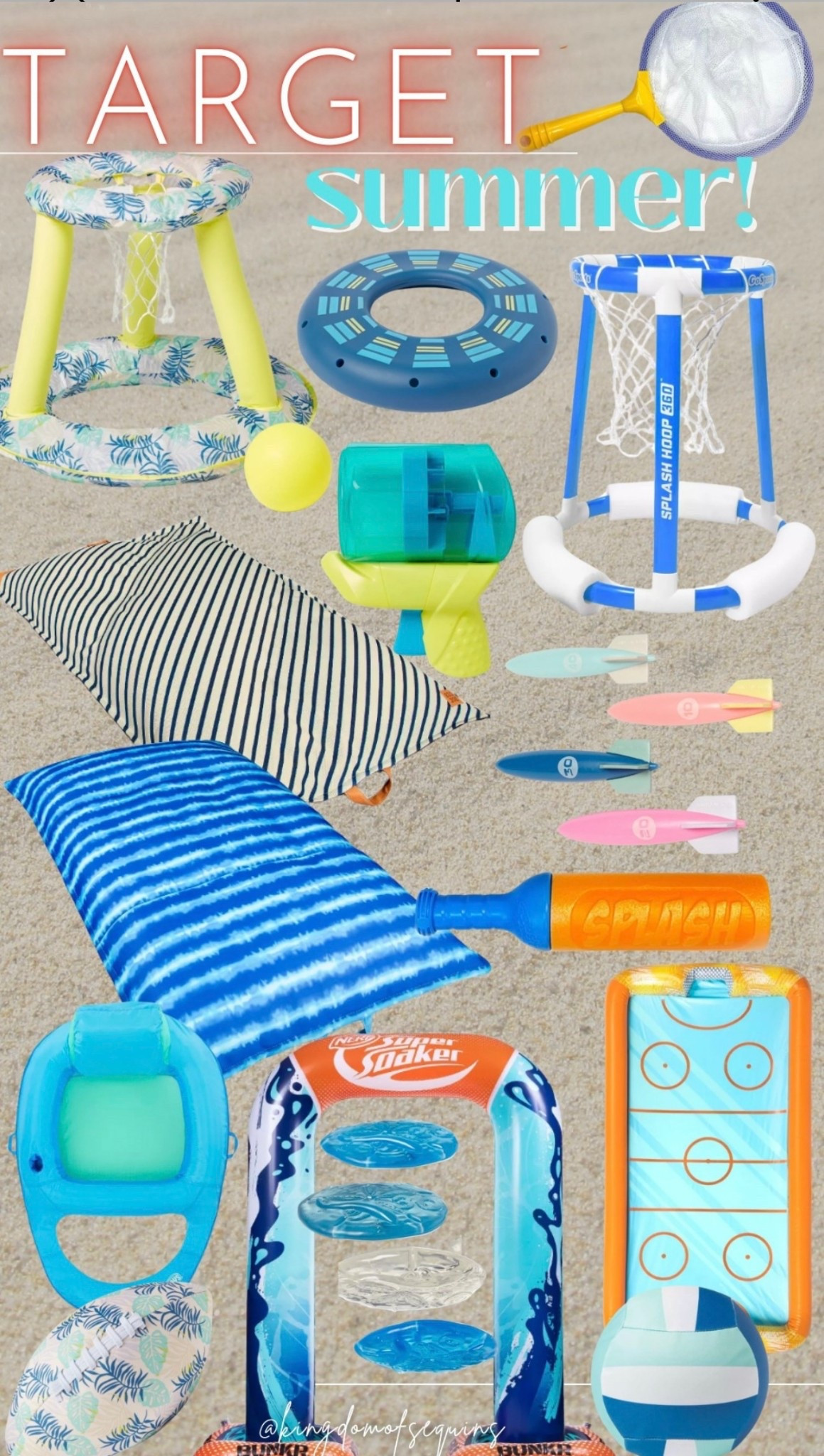 Target BOGO has pool toys 