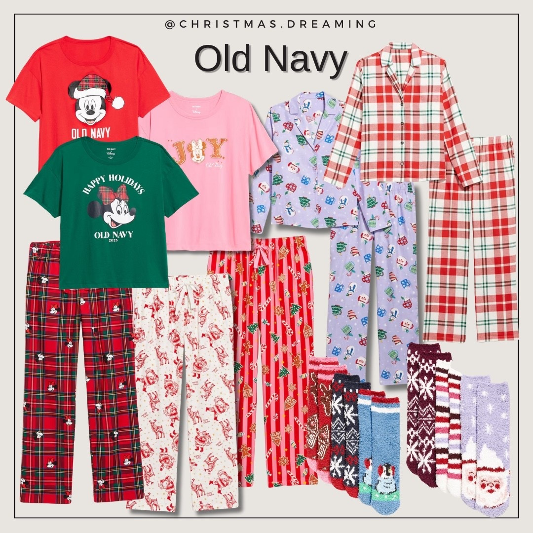 Old Navy Christmas Pajamas! 

#LTKSeasonal