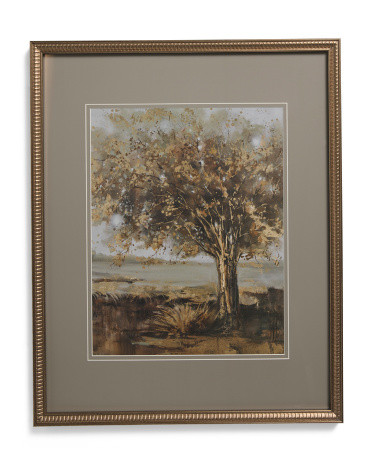 16x20 Matted To 11x14 Metallic Ribbed Wall Picture Frame | Marshalls