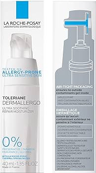 La Roche-Posay Toleriane Dermallergo Ultra Soothing Repair Face Moisturizer for Sensitive Skin, G... | Amazon (US)