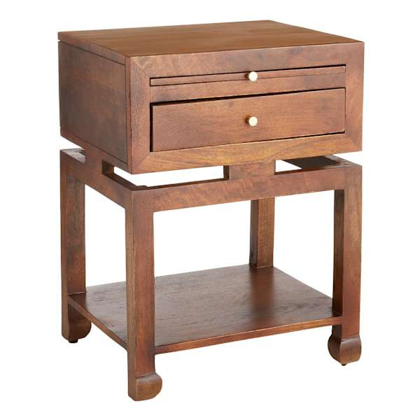 Maddison Brown Accent Table | At Home