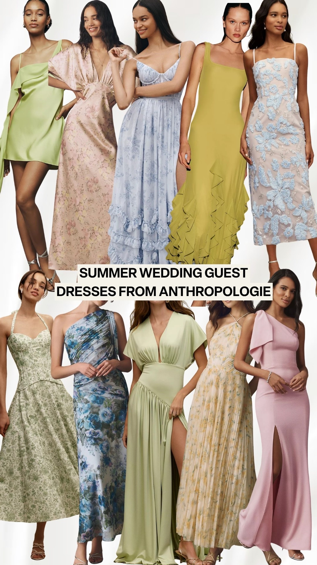 Summer wedding guest dresses from Anthropologie! #kathleenpost

#LTKWedding