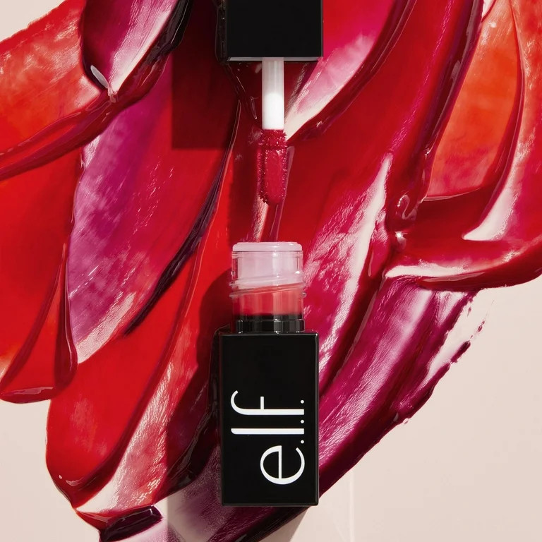e.l.f. Glossy Lip Stain, Pinkies Up, 0.1 fl oz | Walmart (US)