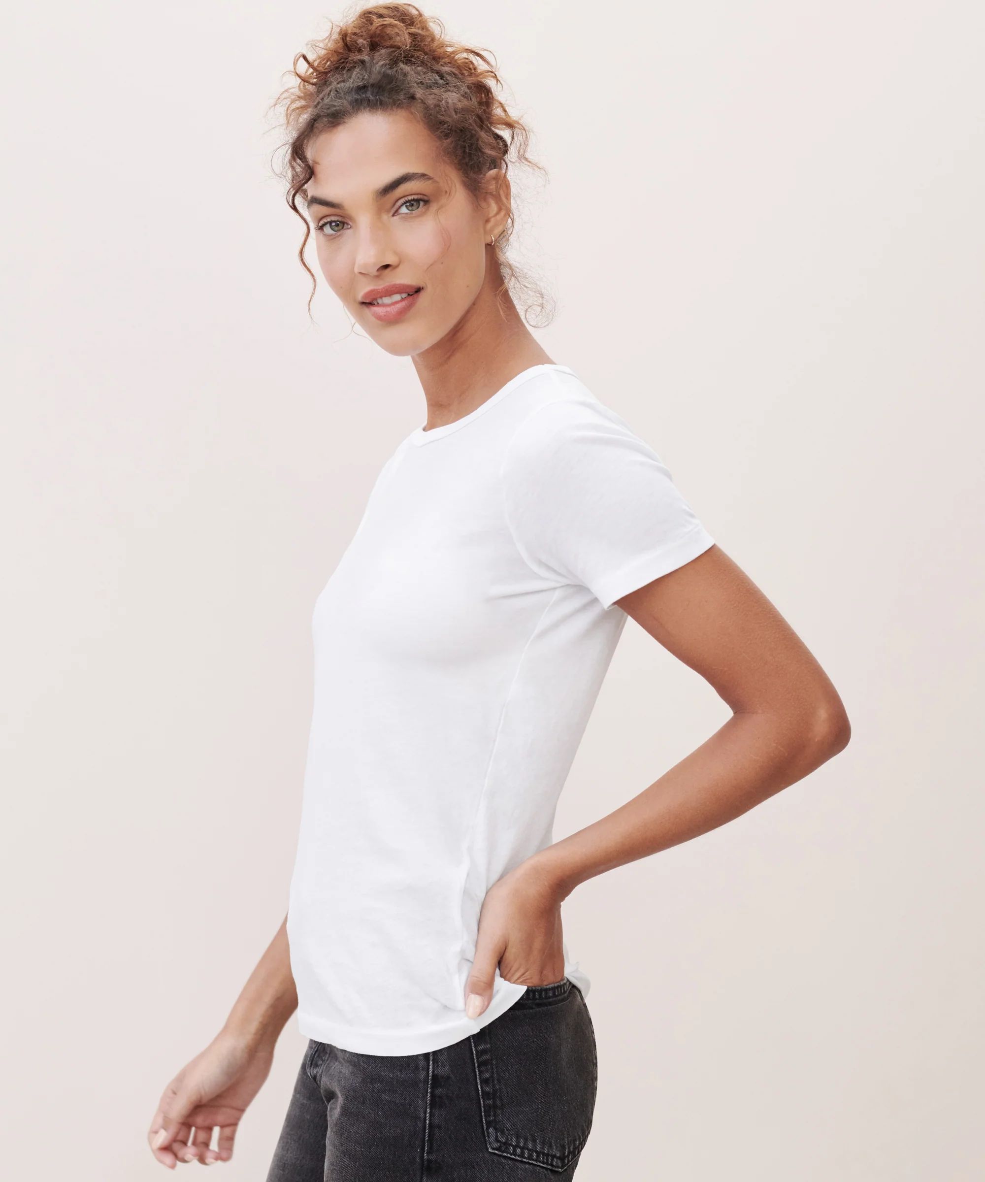 Cotton Slim Tee | Jenni Kayne