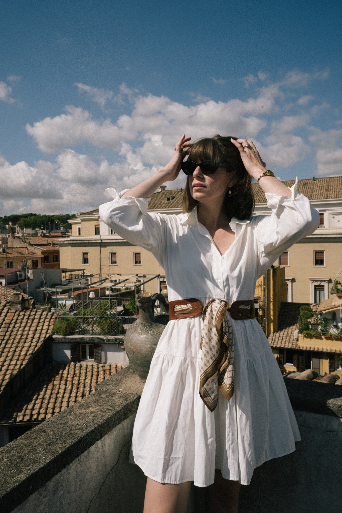 Roman style 
Emily in Rome 
Emily in Paris
 Rome outfit 
Italian honeymoon