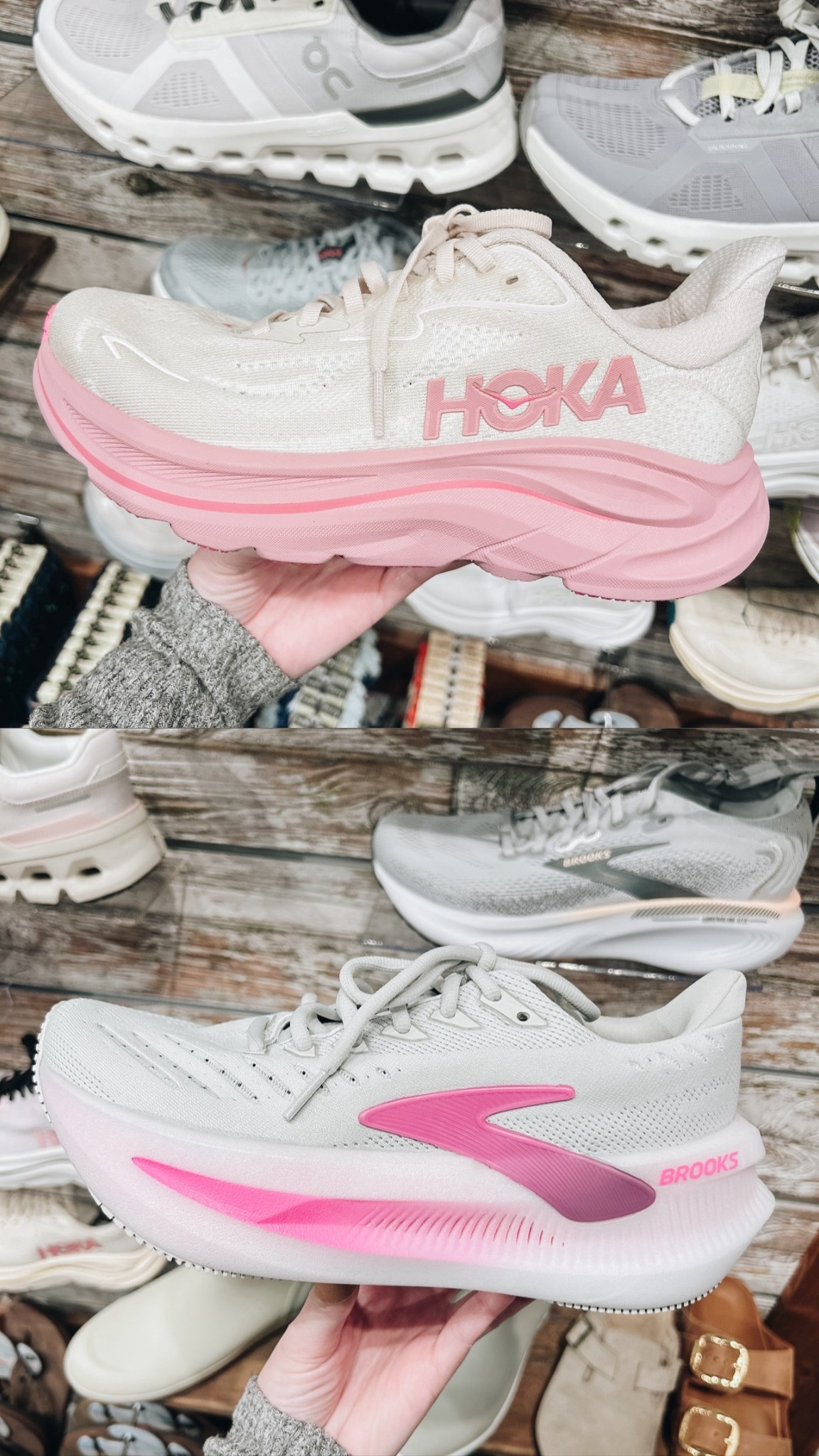 // pink running shoes // the cutest pink running shoes // pink hokas // pink hoka Clifton 10 // pink brooks running shoes // pink Brooks // pink brooks glycerin max 2 // pink glycerin max //

#LTKfitnessgoals #LTKmorningroutine #LTKActive