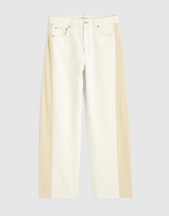 Pieced Barrel-Leg Jeans | Madewell